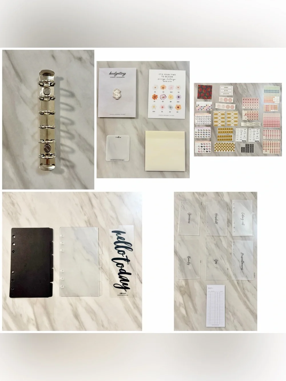 Assorted Planner Stickers & Accessories